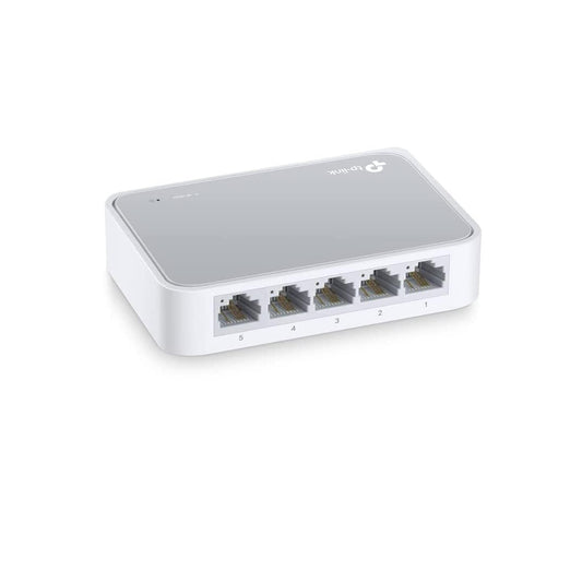 Tp-Link 5-Port 10100Mbps Desktop Switch [Tl-Sf1005D]