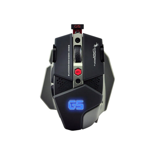 Dragon War G5 Warlord Blue Sensor Gaming Mouse with Marco Function