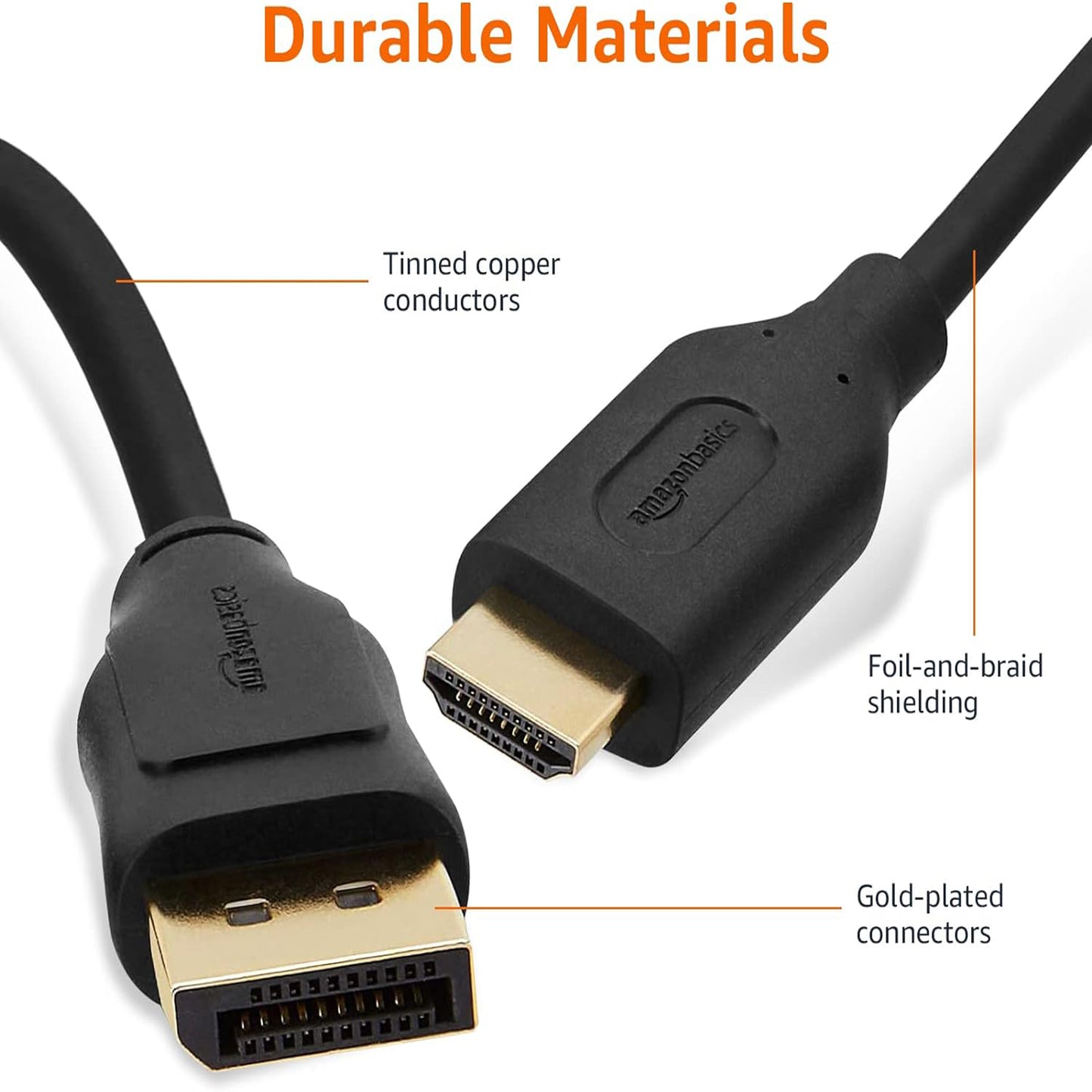 DisplayPort to HDMI Display Cable