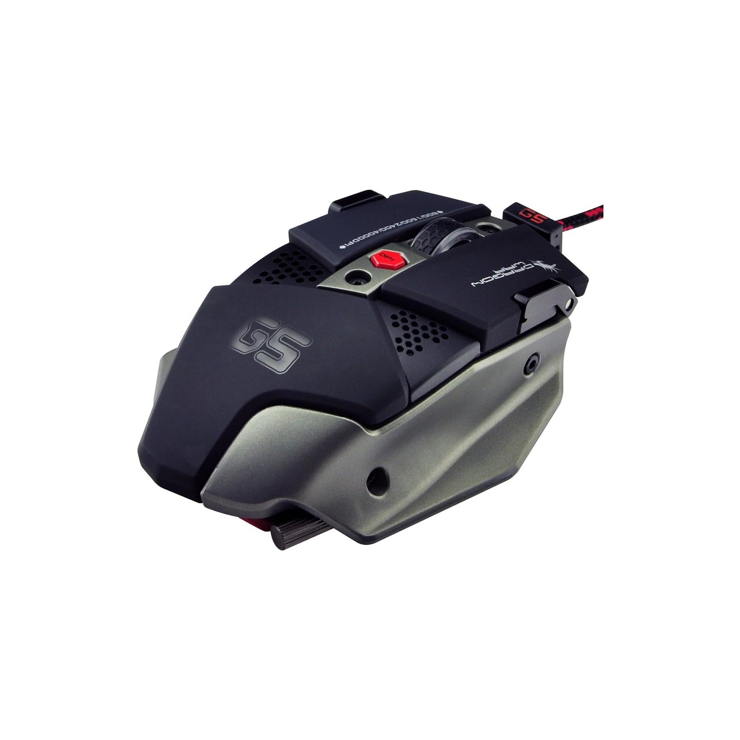 Dragon War G5 Warlord Blue Sensor Gaming Mouse with Marco Function