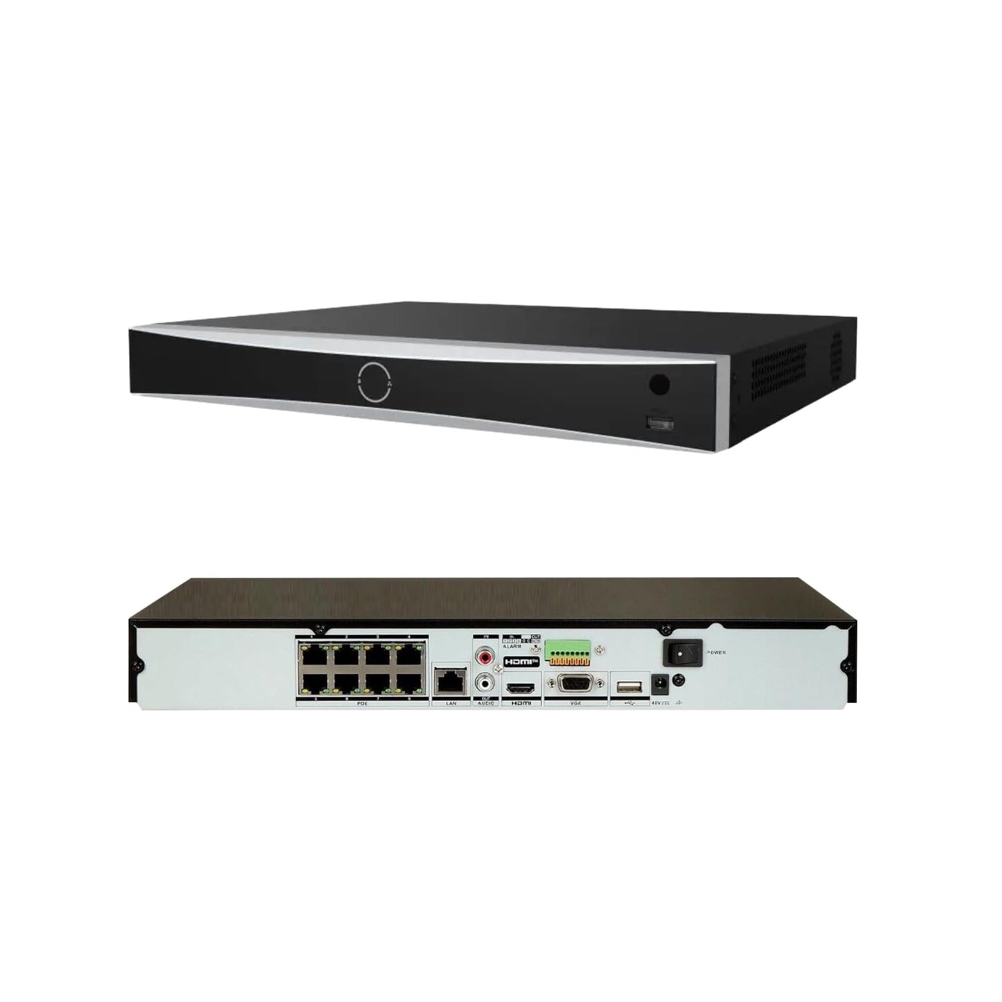 DS-7608NXI-K2/8P 8CH 4K 8-Channel PoE AcuSense NVR Network Video Recorder Human/Vehicle Detection Compatible with HIK IP Camera