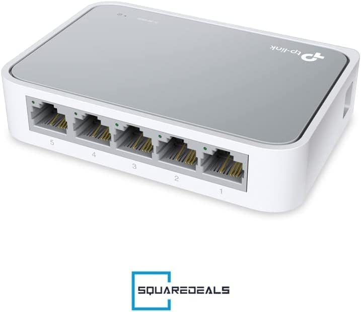 Tp-Link 5-Port 10100Mbps Desktop Switch [Tl-Sf1005D]