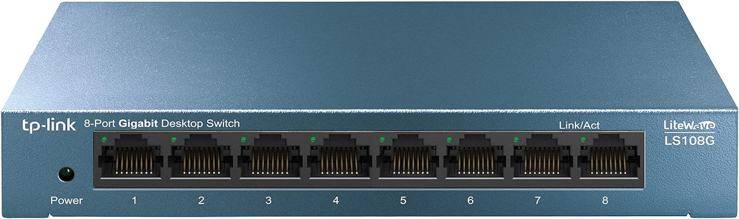 TPLink 8Port 101001000Mbps Desktop Network Switch